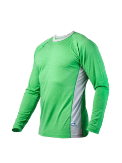 Pánské merino tričko KASK - Crew 160, zelená