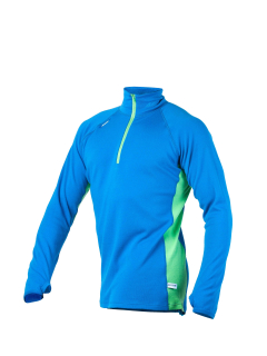 Pánské merino tričko KASK - Polo 300, modrá