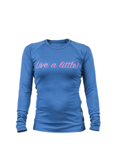 Dámské merino tričko KASK - Womens Crew WARM 160, navy