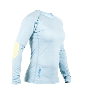 Dámské merino tričko KASK - Womens Crew WARM 160, aqua