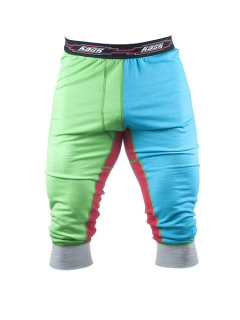 Pánské merino kalhoty KASK - Longjohn 160 3/4, zelená