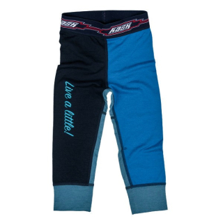 Dětské merino kalhoty KASK - Junior Longjohn 160, černá/tmavě modrá