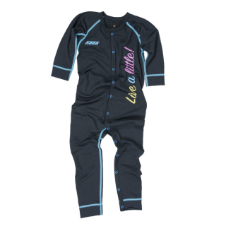 Dětská merino kombinéza KASK - Kids Rider Suit 200, černá